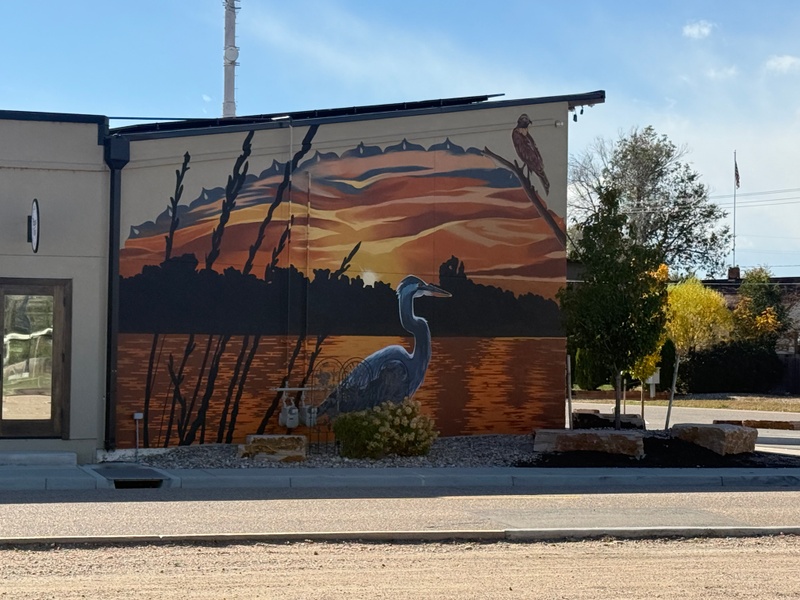 mural in Windsor by artist unknown.