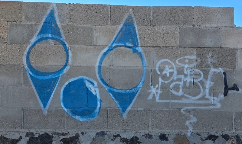 mural in Puerto Peñasco by artist unknown.