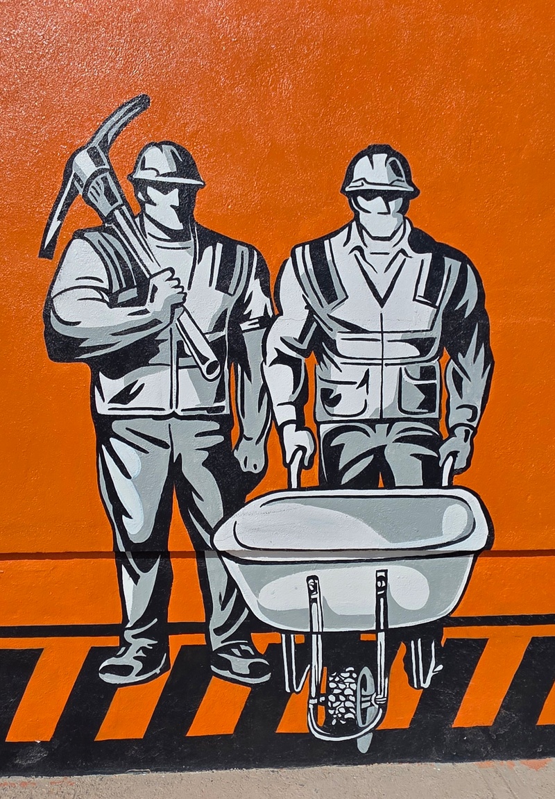 mural in Puerto Peñasco by artist unknown.