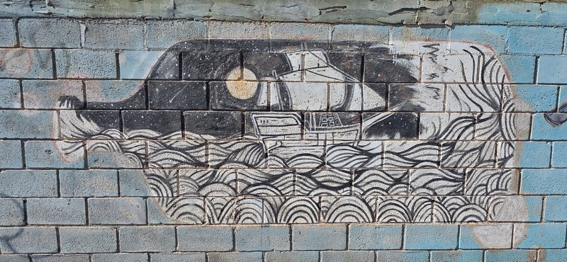 mural in Puerto Peñasco by artist unknown.