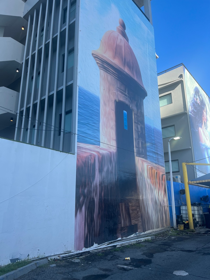 mural in San Juan by artist unknown.