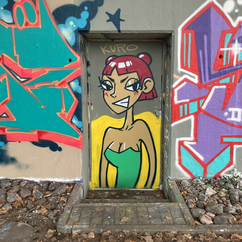 mural in Konstanz by artist unknown.