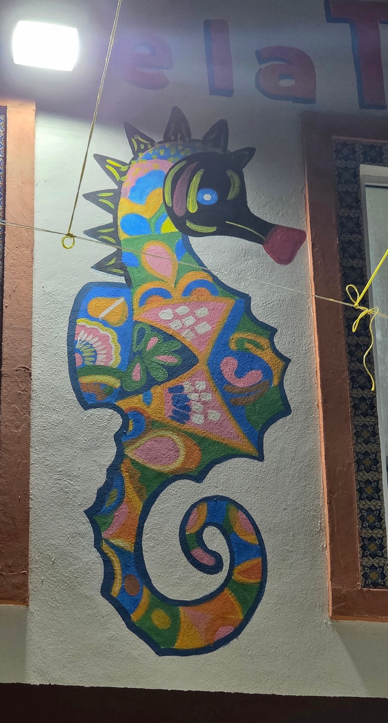 mural in Puerto Peñasco by artist unknown.