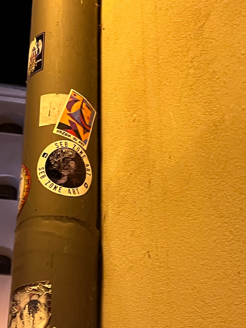 mural in Toruń by artist unknown.