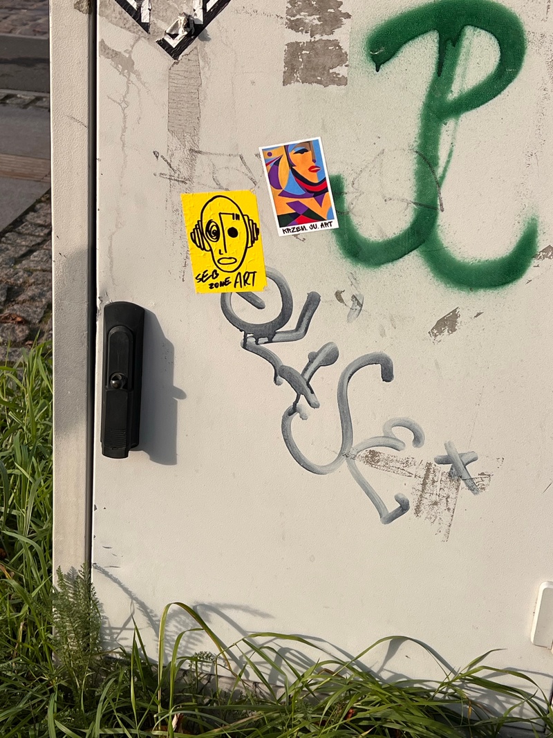 mural in Toruń by artist unknown.