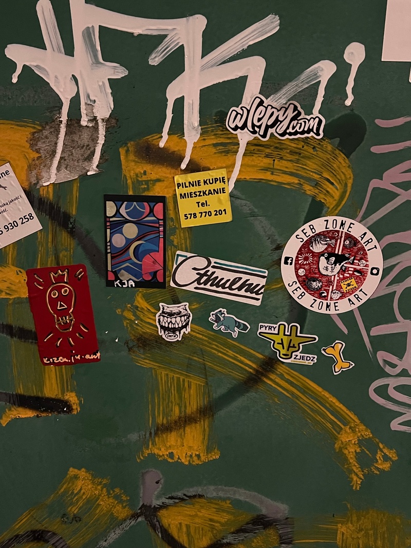 mural in Inowrocław by artist unknown.