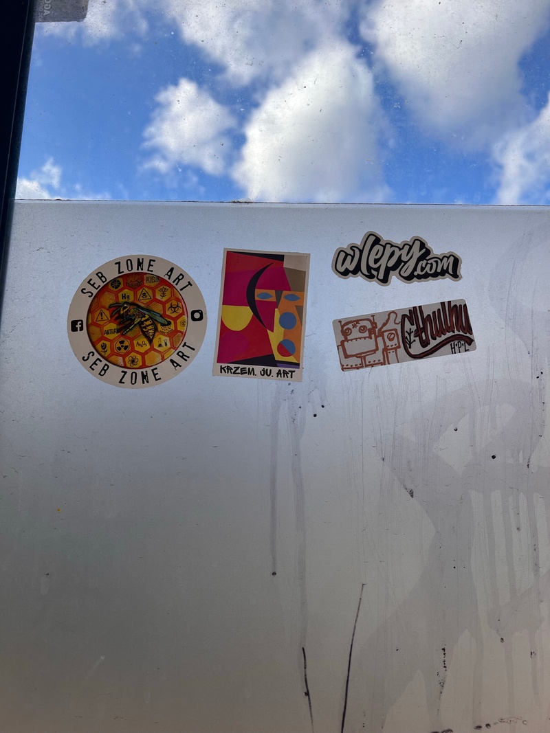 mural in Lublin by artist unknown.