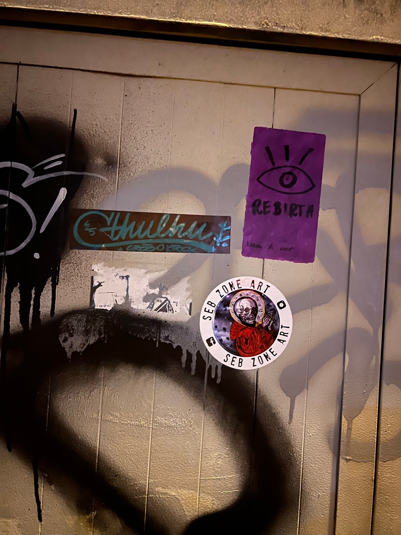 mural in Inowroc艂aw by artist unknown.