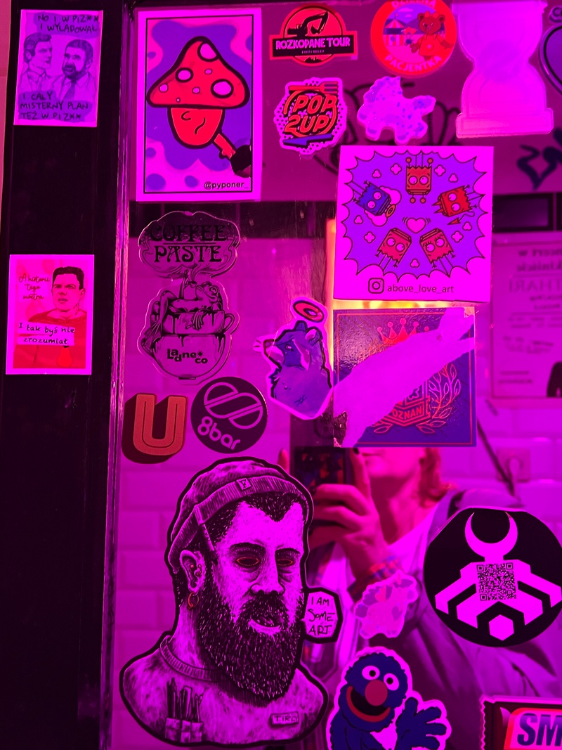 mural in Pozna艅 by artist unknown.