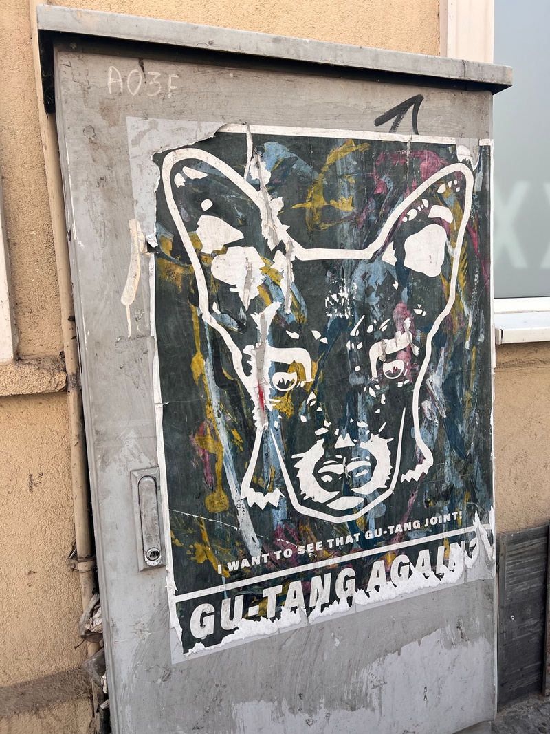 mural in Bydgoszcz by artist unknown.