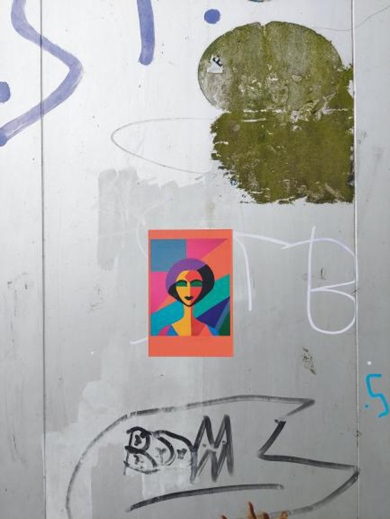 mural in by artist unknown.