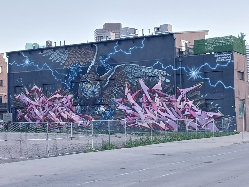 mural in Denver by artist Justin Suarez.