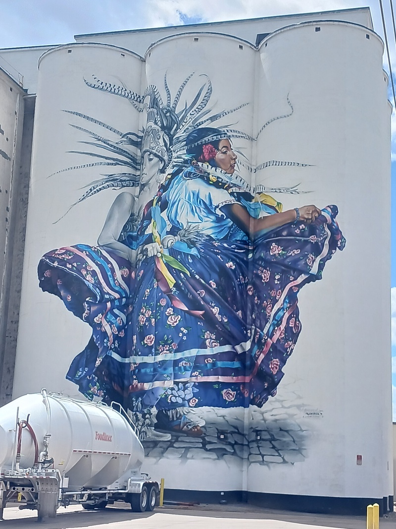 mural in Denver by artist Bimmer Torres.