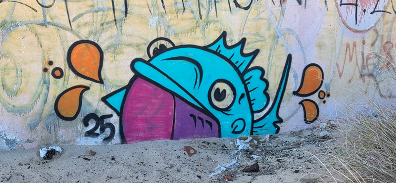 mural in San Felipe by artist unknown.