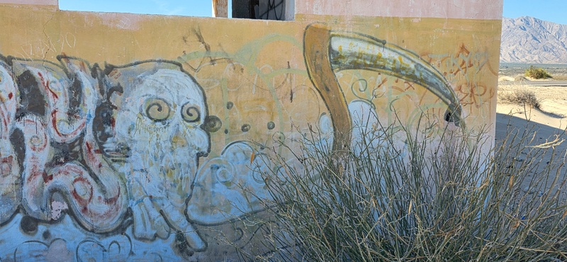mural in San Felipe by artist unknown.