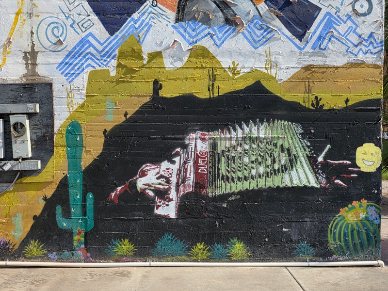 mural in Mexicali by artist unknown.