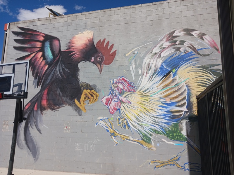 mural in Denver by artist unknown.