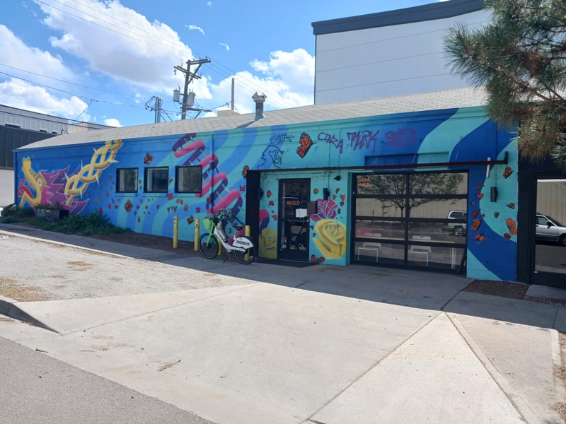 mural in Denver by artist unknown.