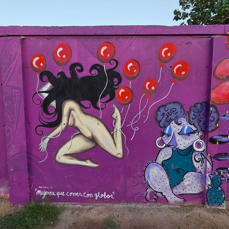 mural in Mexicali by artist unknown.