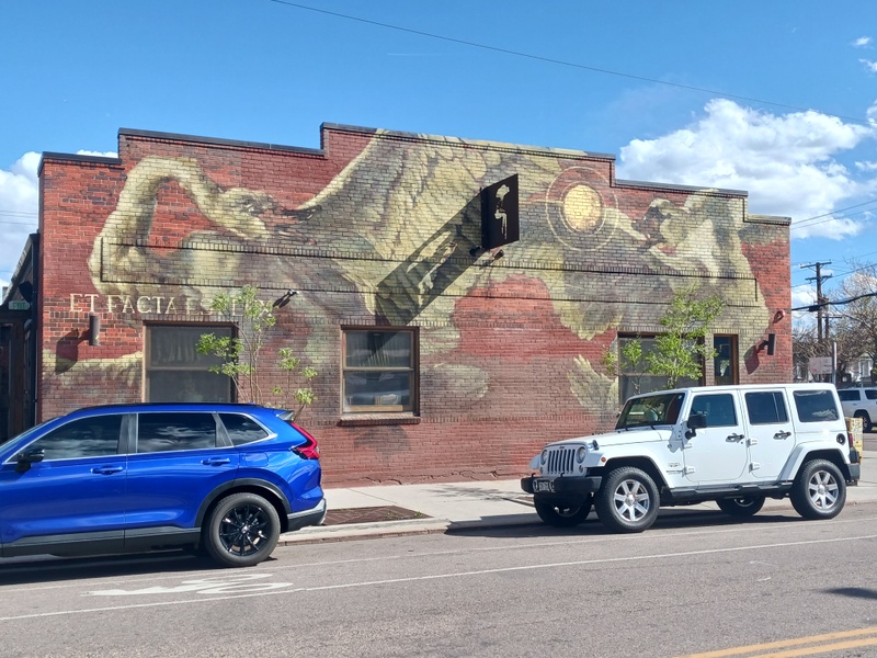 mural in Denver by artist Faith XLVII.