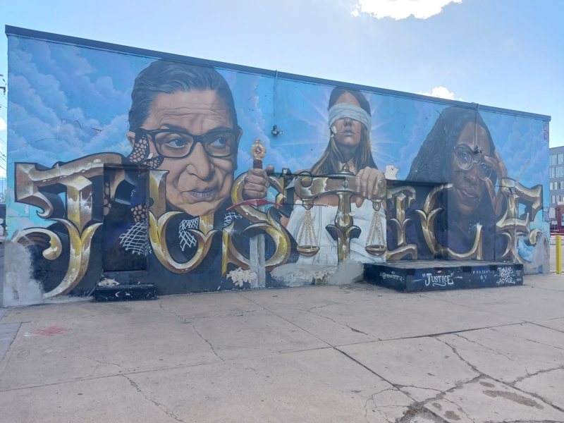 mural in Denver by artist Menace Resa.