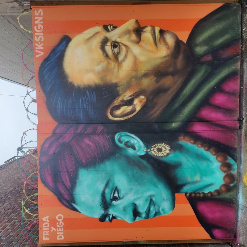 mural in Seattle by artist unknown.