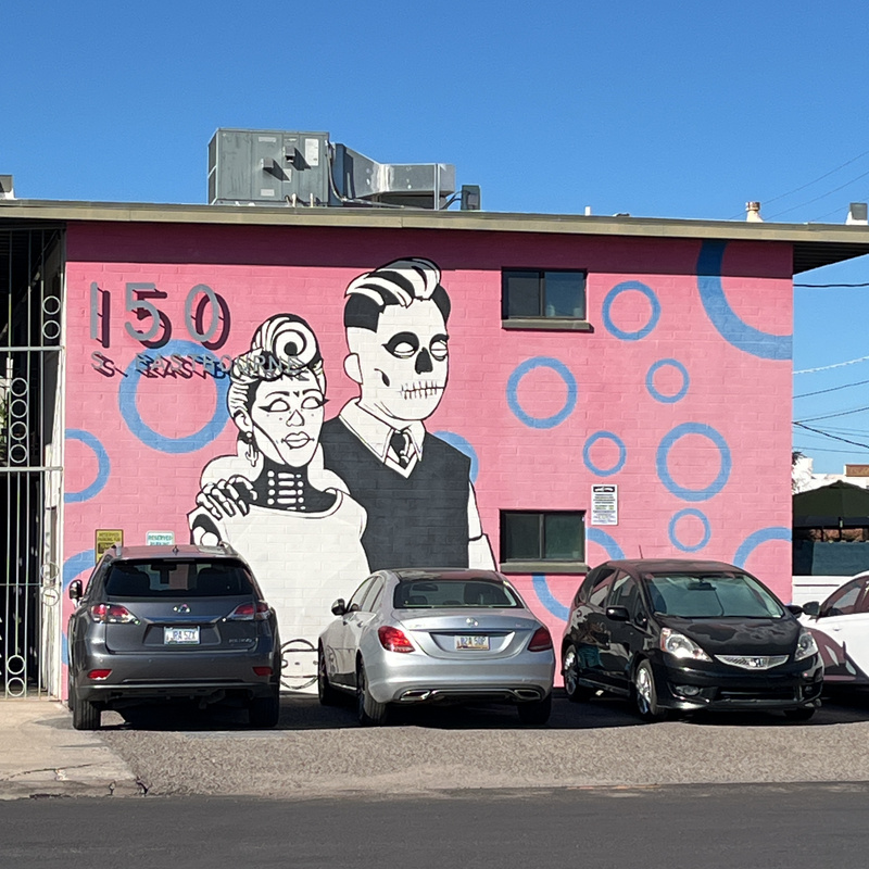 mural in Tucson by artist unknown.