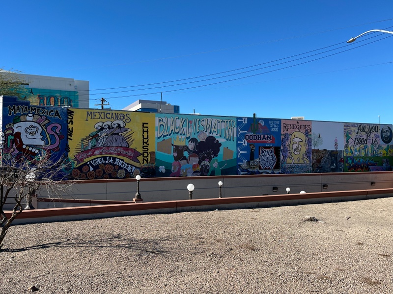 mural in Tucson by artist unknown.