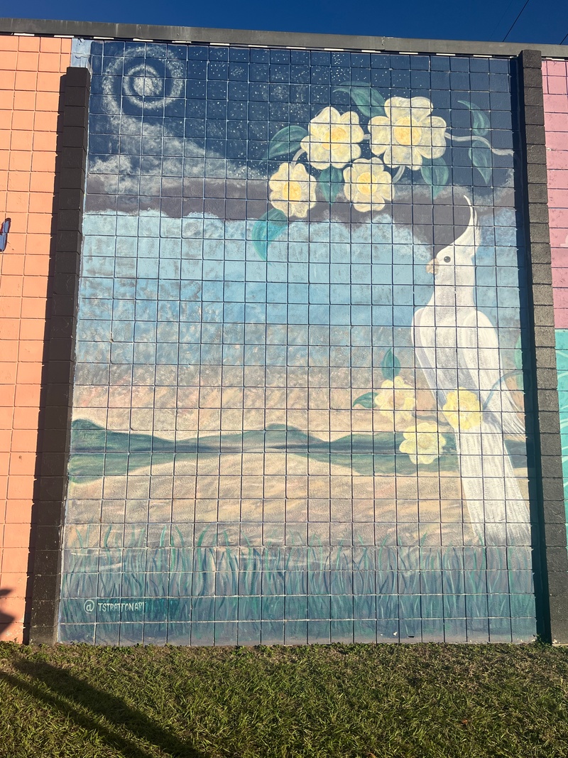mural in Tallahassee by artist unknown.