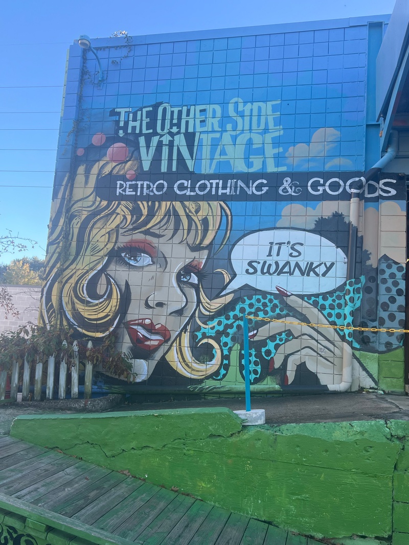 mural in Tallahassee by artist unknown.