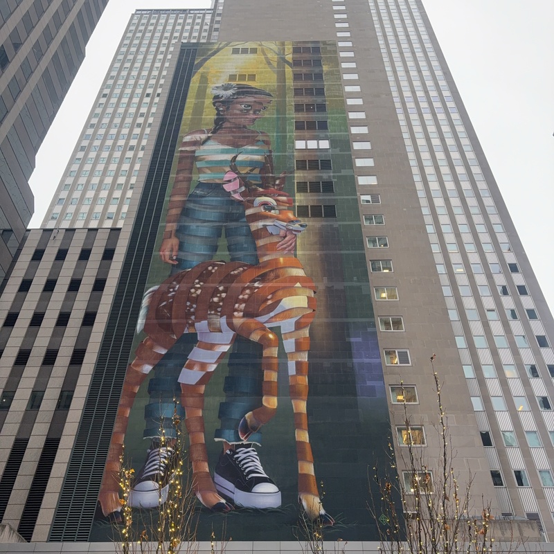 mural in Chicago by artist Super A.