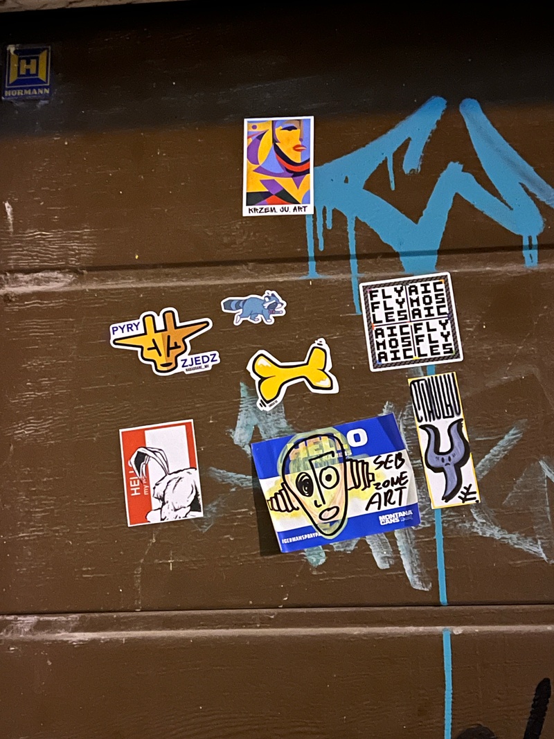 mural in Inowrocław by artist unknown.