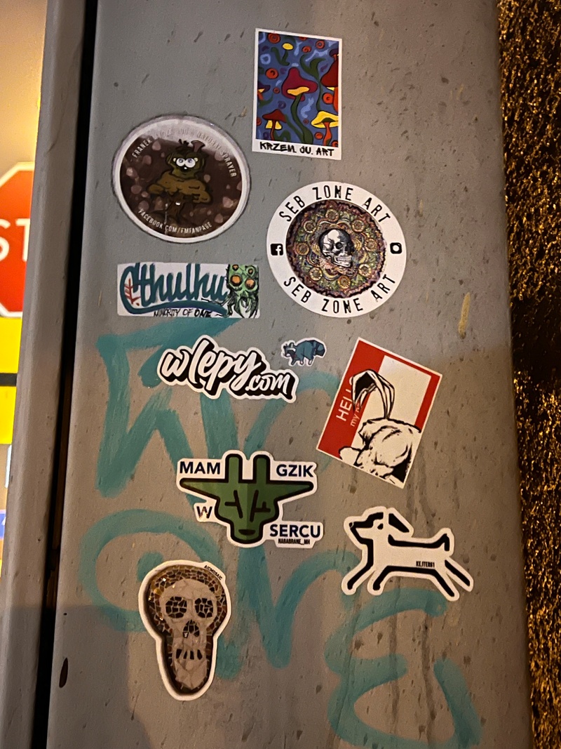 mural in Inowrocław by artist unknown.