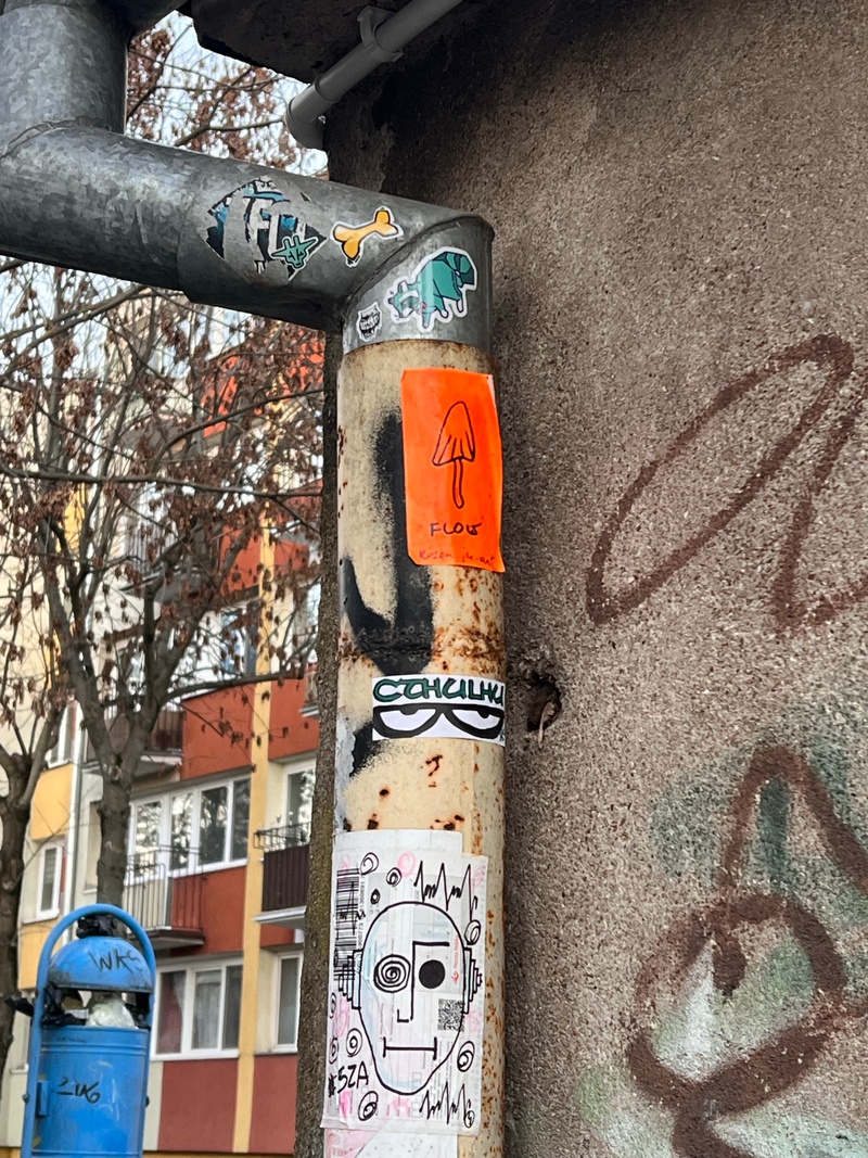 mural in Inowrocław by artist unknown.