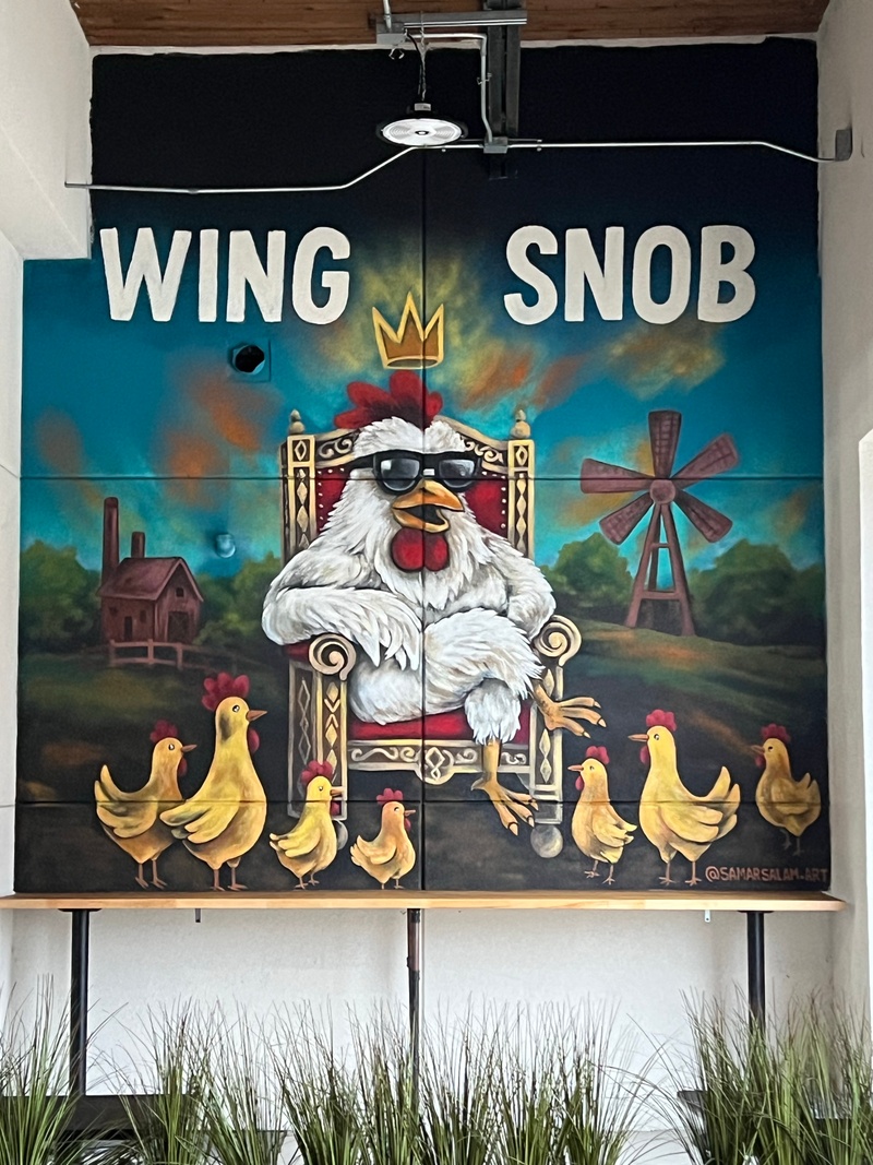 mural in Dearborn by artist Samar Salam.