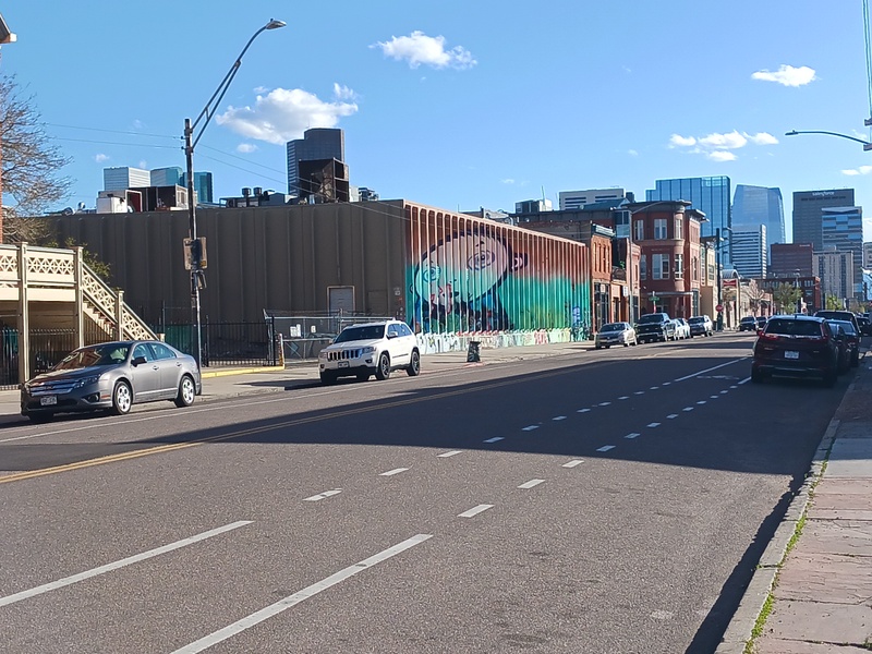 mural in Denver by artist Jeremy Burns.