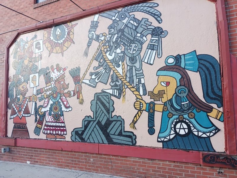 mural in Denver by artist Alicia DeOlivera Cardenas.