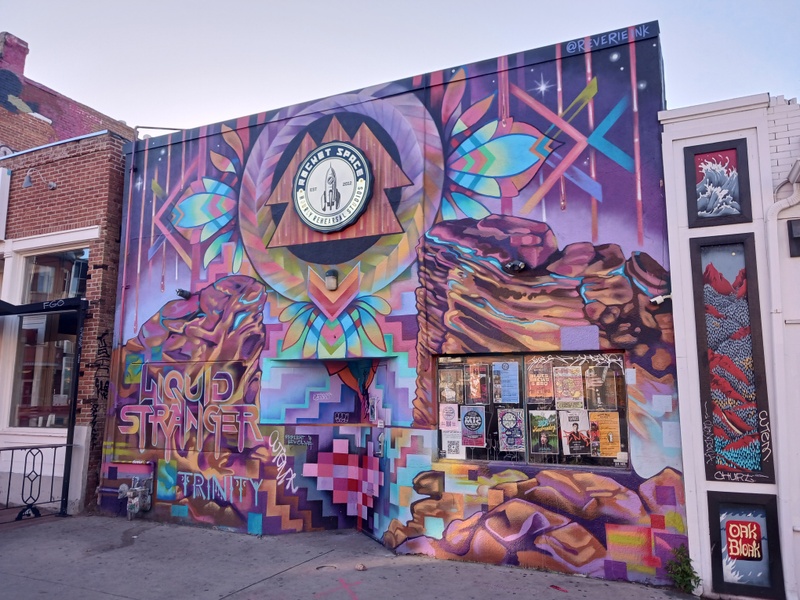 mural in Denver by artist Megan Walker.
