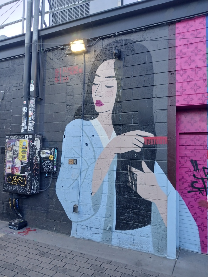 mural in Denver by artist Julia Chon.