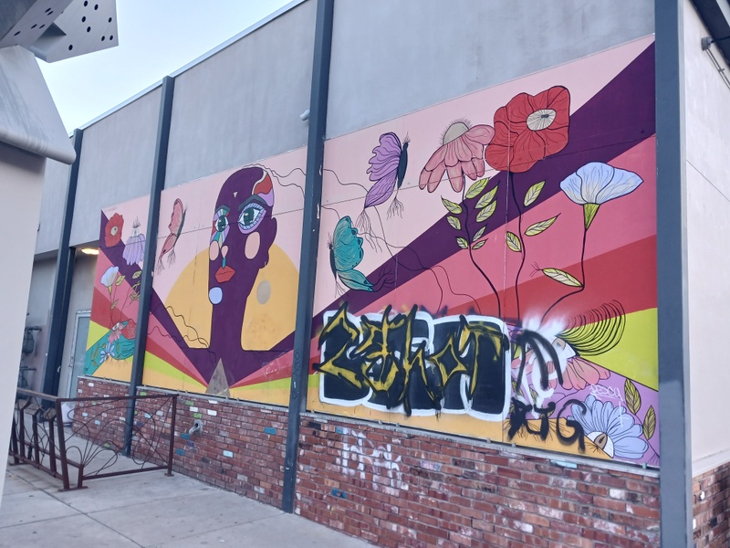 mural in Denver by artist Courtney.