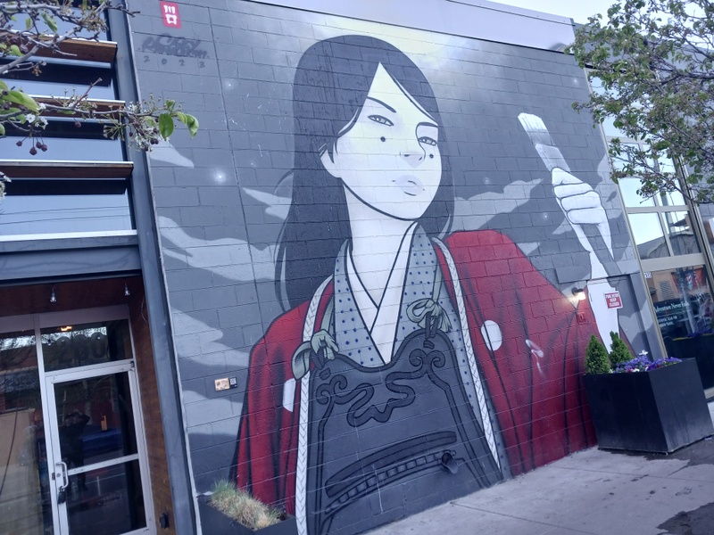 mural in Denver by artist Casey Kawaguchi.
