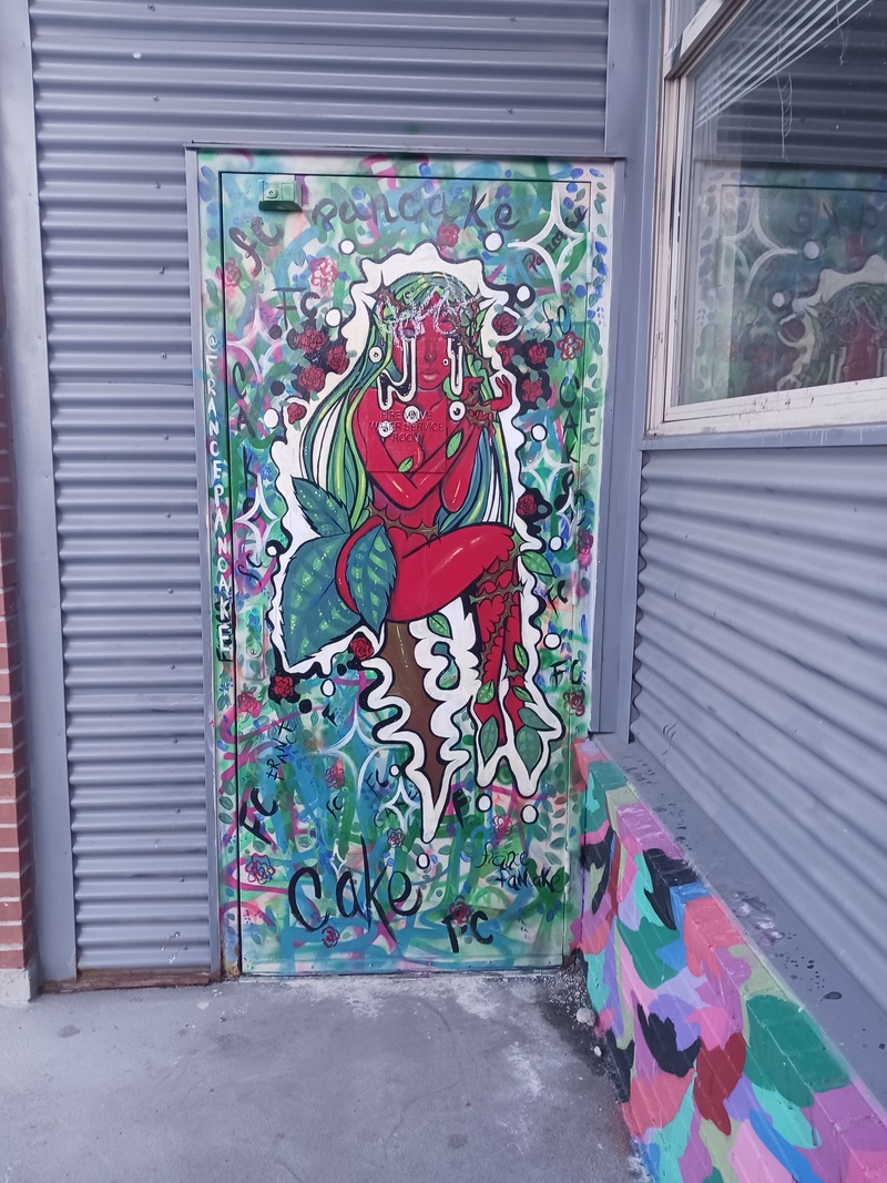 mural in Denver by artist Frédéric Gracia.