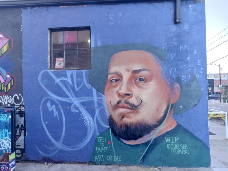 mural in Denver by artist Chelsea Lewinski.