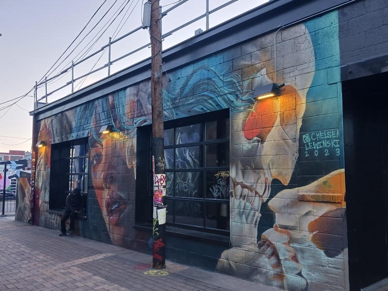 mural in Denver by artist Chelsea Lewinski.