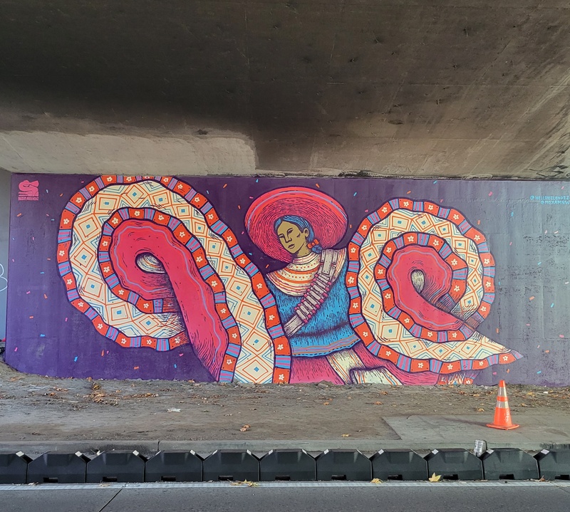 mural in by artist unknown.