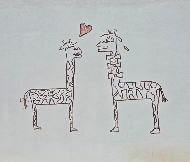 mural in Villa Alberto Andrés Alvarado by artist unknown.