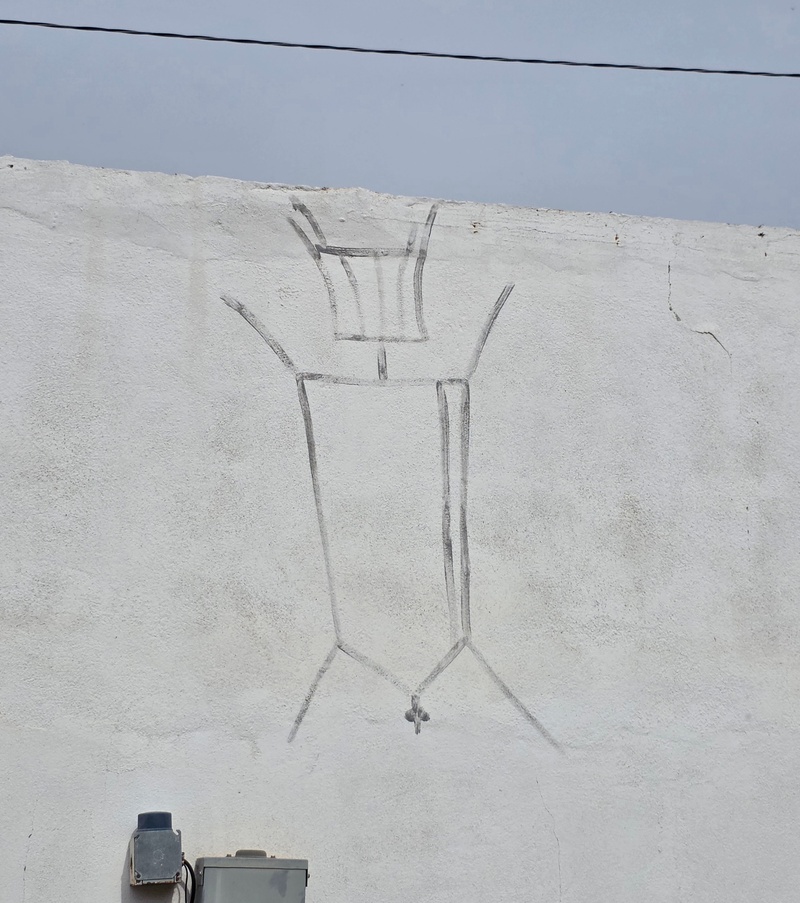 mural in Villa Alberto Andrés Alvarado by artist unknown.