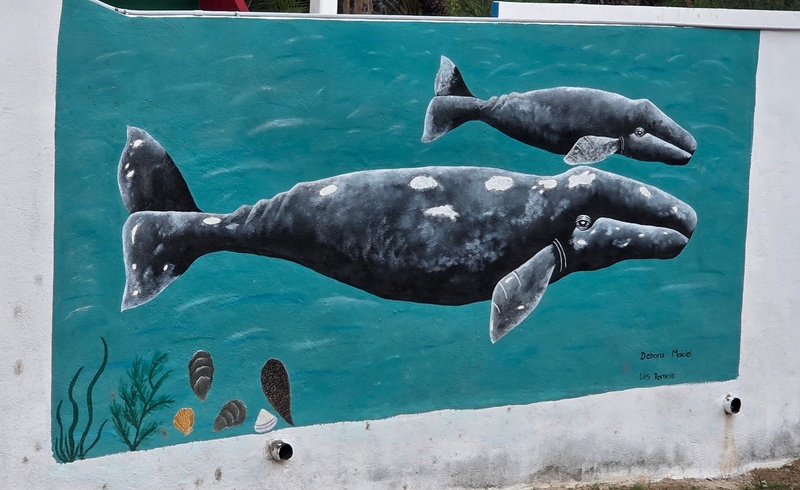 mural in San Ignacio by artist unknown.