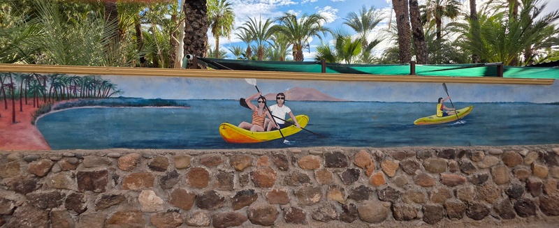 mural in San Lino by artist unknown.