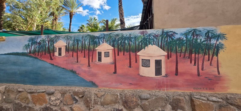 mural in San Lino by artist unknown.